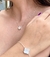 Colar Choker Van Cleef Branca - loja online