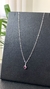 Choker Coração Rosa - Versace Pratas