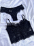 CONJUNTO AURORA • PRETO - Nabru Intimates