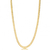 Colar Semijoia Elos Lisos - Ouro 18k