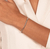 Pulseira malha snake - Ródio - comprar online
