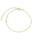 PULSEIRA COM MINI MEDALHAS DE CORAÇÃO - OURO 18K
