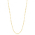Colar Semijoia Corrente Chapas Lisas - Ouro 18k