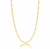 Choker Corrente 3x1 Lisa - Ouro 18k