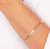 Pulseira Fita - Ródio Branco - comprar online