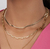 Chocker Malha De Fita - Ouro 18k 3mm - comprar online