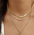 Colar Riviera Kunzita - Ouro 18k 3mm - comprar online