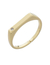 Anel Ajustavel Com Zircônia- Ouro 18k