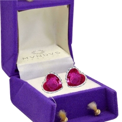Aretes Corazón de Cristal - MVNDVS