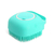 Escova de banho de silicone macio para pet, massageador para gel de banho, pente para cão e gato, utensílios de higiene - loja online