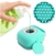 Escova de banho de silicone macio para pet, massageador para gel de banho, pente para cão e gato, utensílios de higiene - Livener