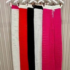 SAÍDA DE PRAIA CALÇA TRICOT LISA na internet