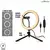 RING LIGHT 8 POLEGADAS DE MESA COM SUPORTE CELULAR LEHMOX LEY-121 - comprar online