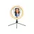 RING LIGHT 8 POLEGADAS DE MESA COM SUPORTE CELULAR LEHMOX LEY-121