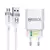 KIT CABO+FONTE HREBOS USB PARA MICRO USB (V8) 18W HS-183V