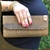 Clutch em palha de buriti - Marrom