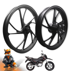 RODA LIGA LEVE (PAR) NXR BROS 150 ESD FREIO A DISCO - (PE DE GALINHA)
