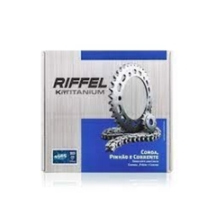 KIT TRANSMISSAO (RELACAO) HONDA CB 300 ACO 1045 - TITANIUM na internet