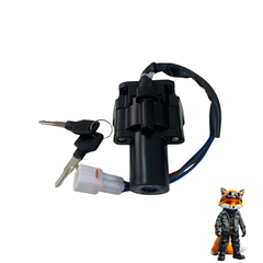 CHAVE DE IGNIÇAO (CONTATO) - YAMAHA FAZER 250 07-10 (4 FIOS)
