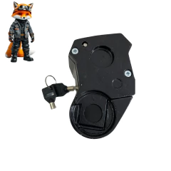 TRAVA CADEADO MIOLO IGNICAO ANTIFURTO FZ25 FAZER 250 2018 - PRETA