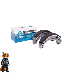 PATIM LONA DE FREIO (PAR) HONDA FAN 125/150/TWISTER/CB300 (0.25) - comprar online