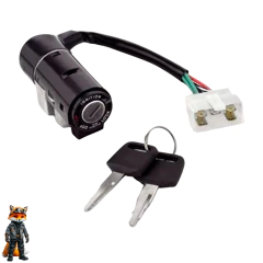 CHAVE DE IGNIÇAO (CONTATO) HONDA C100 BIZ 98/05