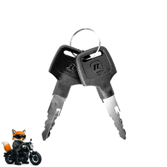 KIT CHAVE IGNICAO HONDA FAN 125 14-18 START 160 16-18 (2 FIOS) - loja online