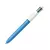 Caneta Esferográfica Retrátil BIC, 4 Cores Clássicas, Corpo Azul, Ponta Média de 1.0mm na internet