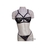 CONJUNTO DE NEGRO DE PUNTILLA CON ARO Y HILO ISABELLA - comprar online