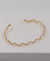 Bracelete Ondas Texturizadas