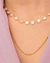 Choker Pérolas Achatadas na internet