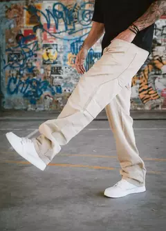 Pantalon Ayendon Carpintero Beige - comprar online