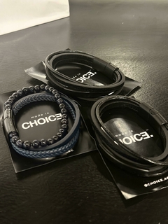 Pulsera Cuero Style Black - comprar online