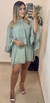 Vestido com blusa de Bata - loja online