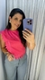 Blusa tecido com detalhes de lese e aviamentos na internet
