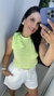 Regatinha Malha com Laço no Ombro - comprar online
