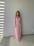 Vestido de Festa Ciganinha com Flores manga Longa - comprar online