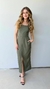 Vestido Midi Liso - comprar online