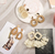 Aretes en Ratan