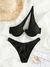 Bikini de un hombro con aro de canalé - comprar online