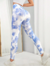 Leggings deportivos de tie dye