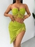 Conjunto de playa con borlas - comprar online