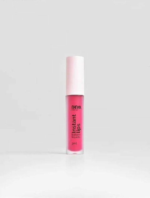 BATOM LIQUIDO INSTANT LIPS NINA MAKEUP