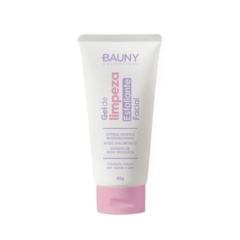 Bauny Gel de Limpeza Esfoliante Facial 80g