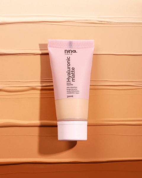 BASE LIQUIDA HYALURONIC MATTE NINA MAKEUP