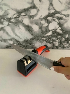 Afilador Manual De Cocina, Afilador De 3 Etapas Ayuda a Reparar El Cuchillo