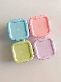 SET MINI CONTENEDORES DE PLÁSTICO