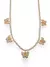 Colar Com Zircônia Borboletas Folheado a Ouro 18k