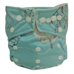 FRALDA ECOLÓGICA BABYLAND-BLUE WINTER