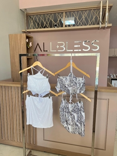 VESTIDO TOP E SAIA DE LANTEJOLA - loja online